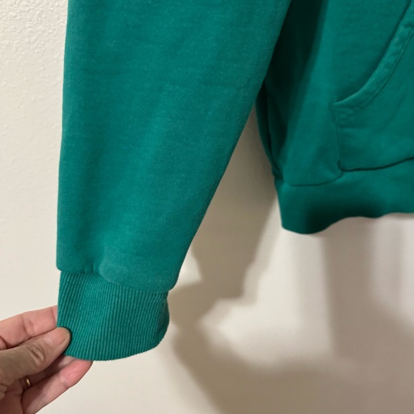 Dandy Worldwide Car Camping Embroidered Oversized Hoodie Green Gold Luxury-S - Picture 6 of 11